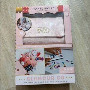 NWT F.A.O Schwarz Glamour Go Designer Purse & Accessories